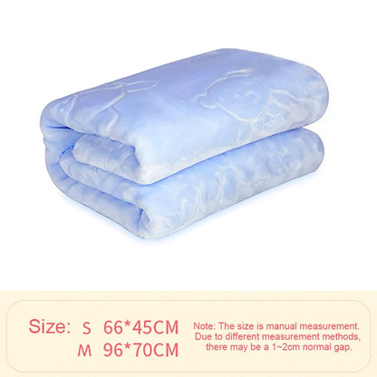 HOOPET  Winter Pet Blanket Thick Wool Feeling Blanket for Cats Dogs Babay Quilt Soft and Fluffy High Quality Dog Cat Blanket