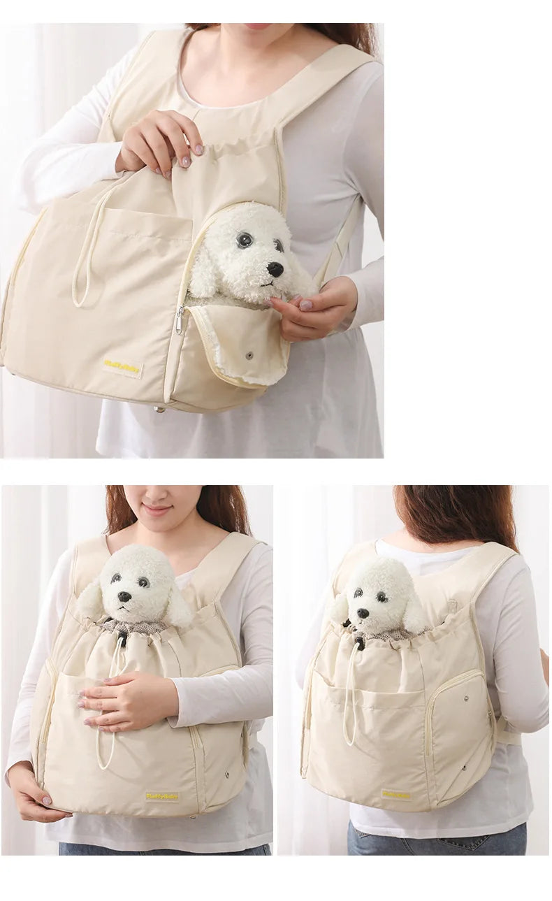 Pet Chest Bag Portable Dual-purpose Chest Dog Backpack  Cat Large Capacity Carrier  Dog Bag Carrier