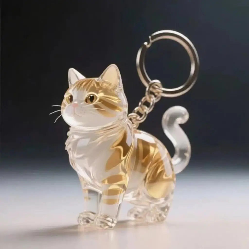 Dog Hair Storage Cute Pendant Keychain Bag Pendant Couple Car Key Chains Jewelry Souvenir Collection Gift Decoration Accessories
