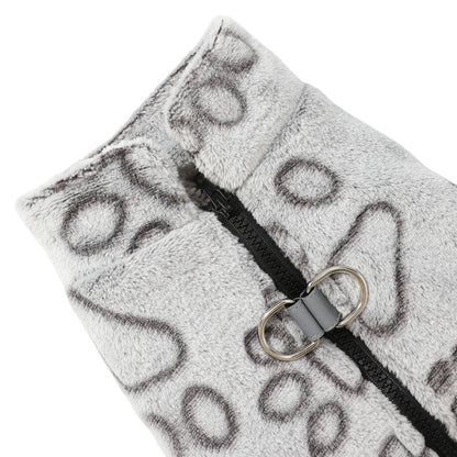 Winter Dog Jacket For Small Medium Dogs With D-ring Elasticity Reflective Puppy Fleece Clothes Yorkshire Schnauzer Pet Costume