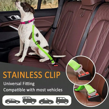 Advanced Dog Car Seat Belt Pet Dog Car Seat Nylon Material Seat Buckle Adjustable Length Suitable for Any Pet Dog Traction Rope