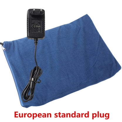 1Pc Pet Heating Pad Electric Heating Blanket Dog Heating Insulation Mattress Pet Cat Dog Winter Reptile Outdoor Warm Heating Pad