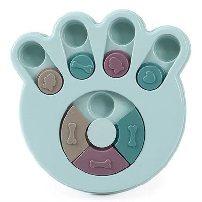 the BRAINBOWL ENRICHMENT PLATE - Pet Toys, Cats and Dogs Relieving Boredom, Feeding Plates, Slow Food Bowls, Interactive Brain Training, Feeding Equipment