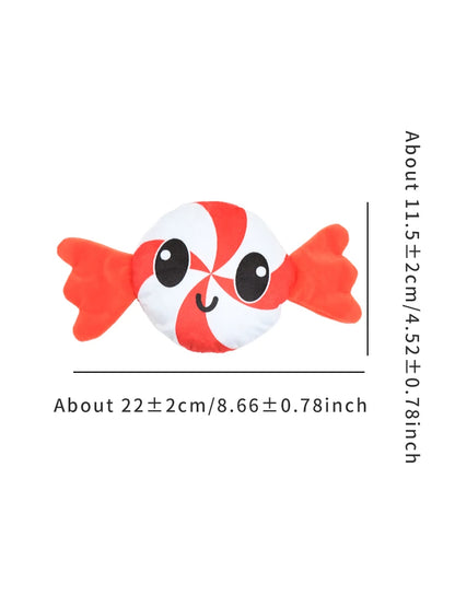 Afternoon tea dessert series sound plush dog toys containing loud paper tape BB called interactive play pet supplies