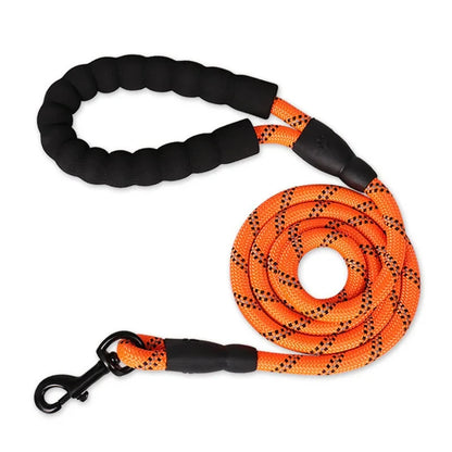 the SUREFLEX HEAVY-DUTY LEASH - Reflective Dog Leash with Comfortable Padded Handle - Double Heavy Duty Traction Rope for Strong Dogs - Enhance Safety and Control