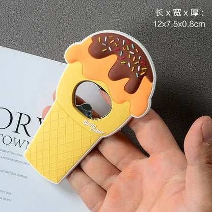 Cartoon Cute Animal Paw Wine Bottle Opener Beer Bottle Opener Cat Magnet Refrigerator Sticker Dog Fridge Magnet Beer Opener