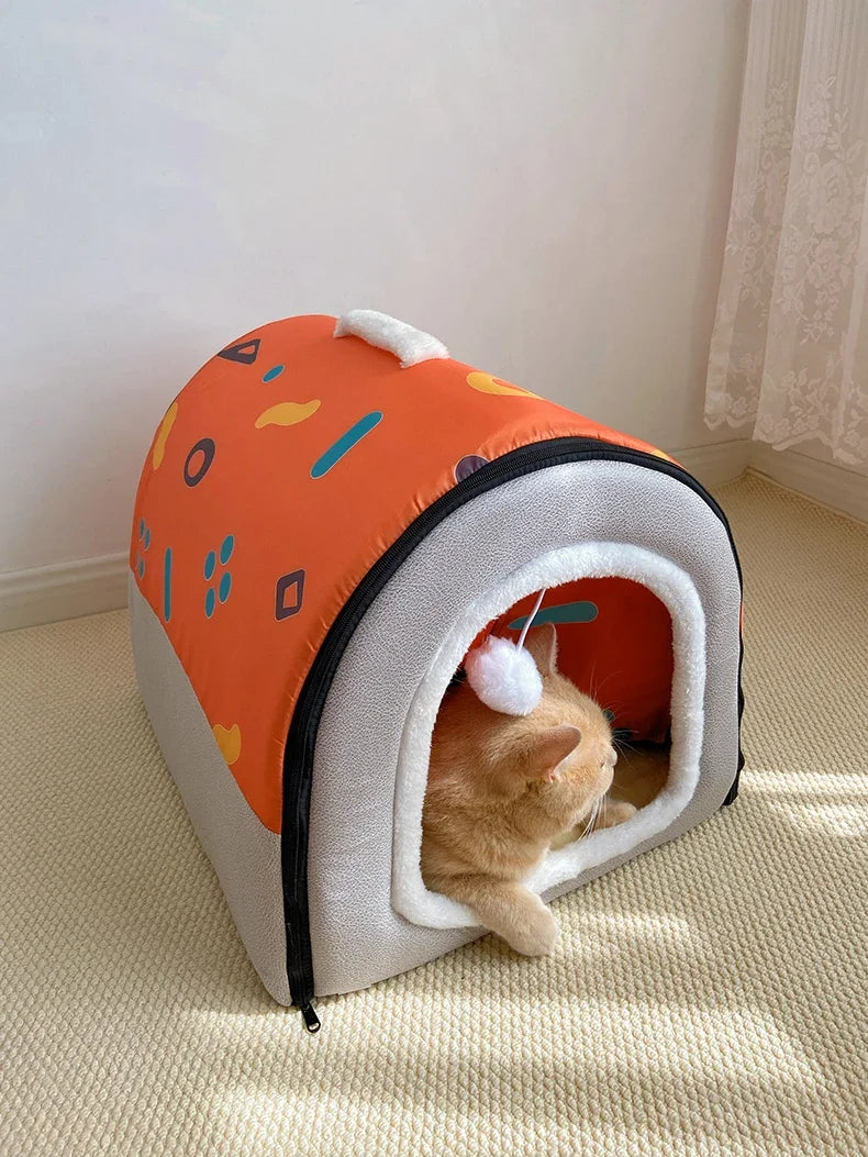 For Household Winter Dog Houses for Pet Shops Large Space Warmth Thicken Pet Cage Creative Comfortable Design House for Dogs