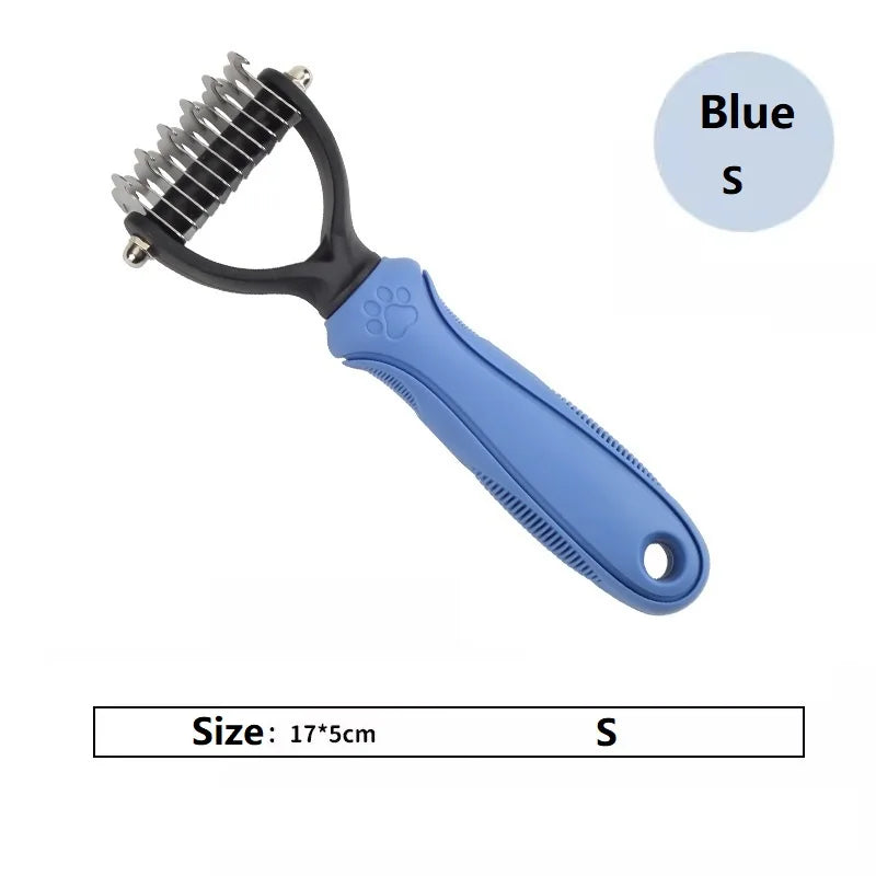 Pet Deshedding Brush Dog Hair Cats Comb Brush for Dog Grooming Shedding Supplies Short Hair Puppy Brush Large Dog Comb