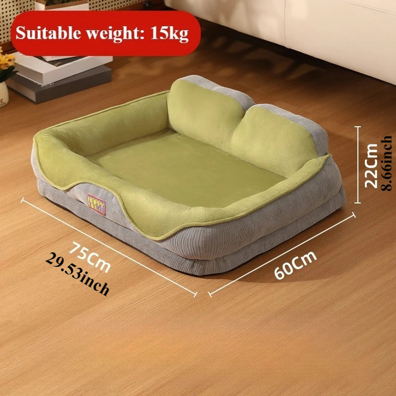 1PC Crystal Super Soft Corduroy Pet Products Cushions  Accessories Dog All Houses Supplies Things Accessory House Beds/cama Gato