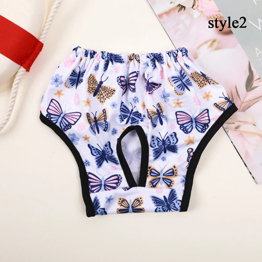 Female dog Cute Washable Male Dog Diapers, Reusable High Absorbency Leak-Proof Male Dog Diapers cat Physiological Pants