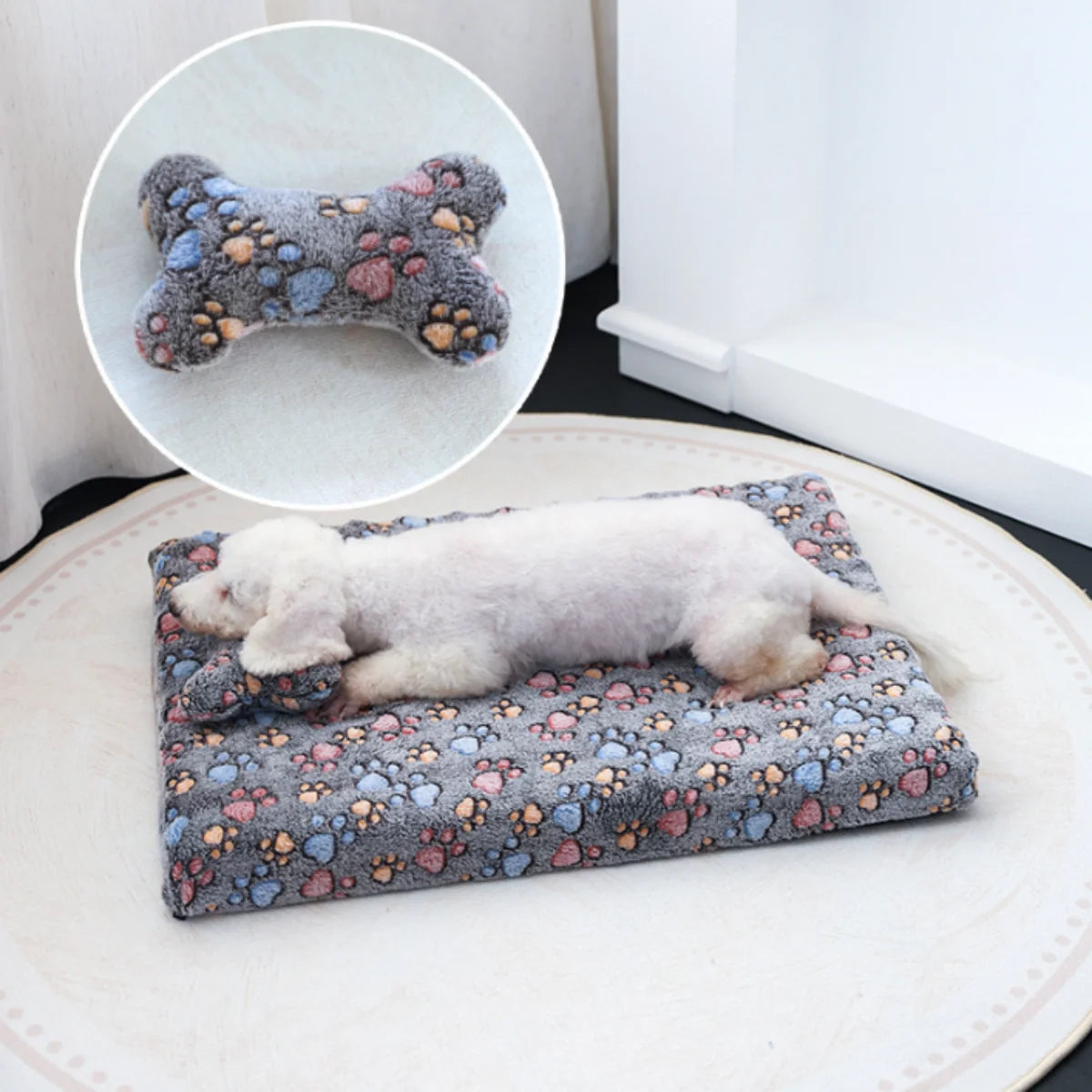 Removable And Washable Winter Warm And Fashionable Pet Kennel, New Special Sleeping Pad For Dogs And Cats, With Pet Pillow