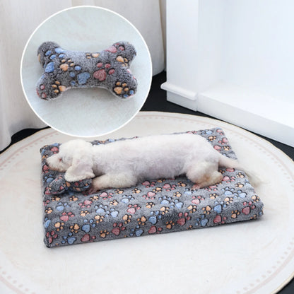 Removable And Washable Winter Warm And Fashionable Pet Kennel, New Special Sleeping Pad For Dogs And Cats, With Pet Pillow