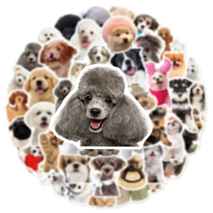 10/25/50pcs Graffiti Cute Dog Meme Stickers Animal Decals for DIY Decor Stationery Suitcase Water Bottle Phone Laptop Suitcase