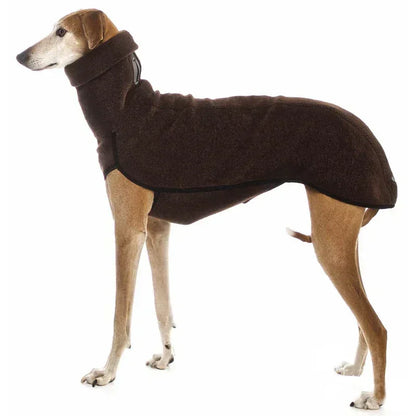 the FROSTGUARD HIGH-NECK COAT - High Collar Pet Clothes for Medium/Large Dogs, Winter Warm Big Dog Coat, Pharaoh Hound, Great Dane Pullovers, Mascotas Supplies