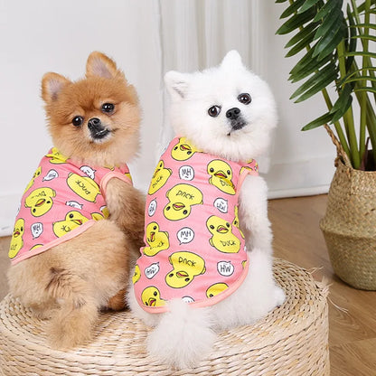 Pet Clothes for Small Dogs Cats Shirt for The Summer Dog Clothes for Chihuahua Corgi Bichon Poodle Pug Papillon Teddy Pomeranian
