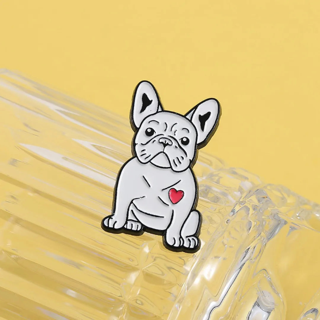 Cartoon Dog Enamel Pins Pet Brooch Cartoon Lapel Metal Alloy Animal  Badge on Backpack Jewelry Decoration Gift Custom Wholesale