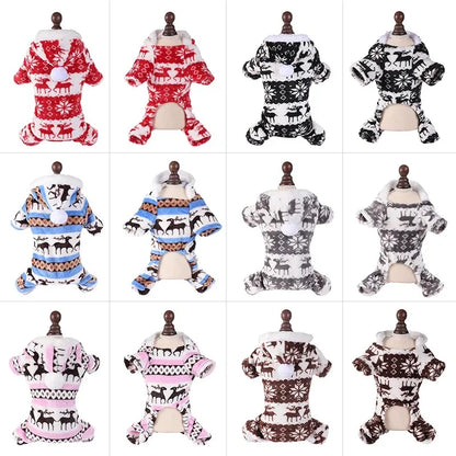 Pet Costume Coats and Jackets Denim Clothes for Dogs Winter Small Dog Clothing Sweat-shirt Soft Jumpsuit Waterproof Exotic Coat