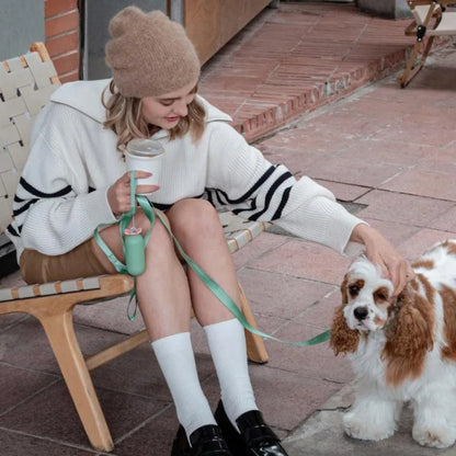 the PINK PETAL POOP BAGS - Pet Poop Scooper Bag, Portable Pet Waste Bags, Matching Pink Flower Dog Garbage Holder Dispensers, Cleaning Supplies Accessories
