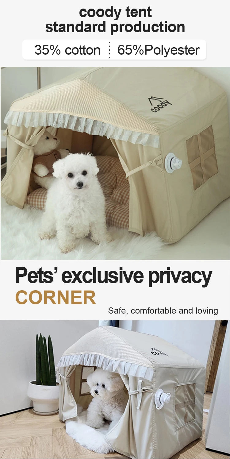Outdoor Camping Pet Tent Waterproof Breathable Warm Inflatable Portable Small and Medium Dog Cat Nest