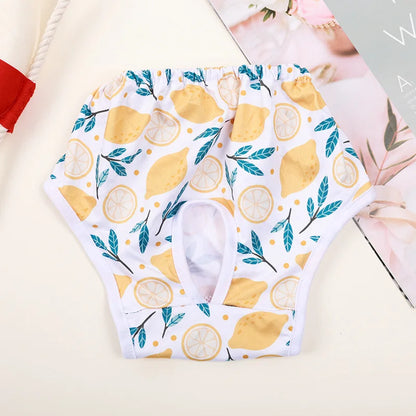 Female dog Cute Washable Male Dog Diapers, Reusable High Absorbency Leak-Proof Male Dog Diapers cat Physiological Pants