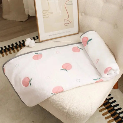 Cute Pattern Dogs Bed Blanket Soft Breathable Warm Cat Blanket Velvet Comfortable Pet Sleeping Mat for Cats Dogs