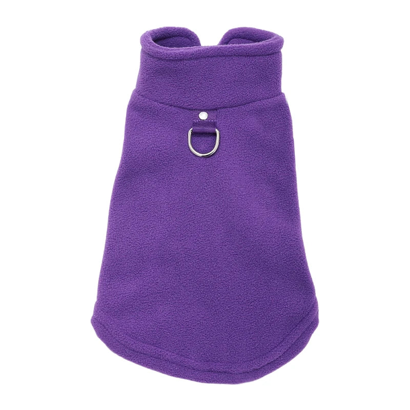 Cute Pet Dog Clothes For Small Dogs Cat Autumn Winter Dog Warm Jacket French Bulldog Overalls Cozy Fleece Clothing Pug Chihuahua