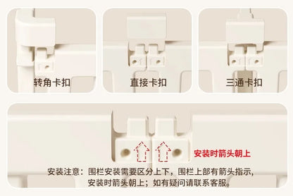 Minimalist Style Pet Supplies Pet Store Doghouse Acrylic Fence Small Pet Dog Interior Decoration Transparent Isolation Pet Bed