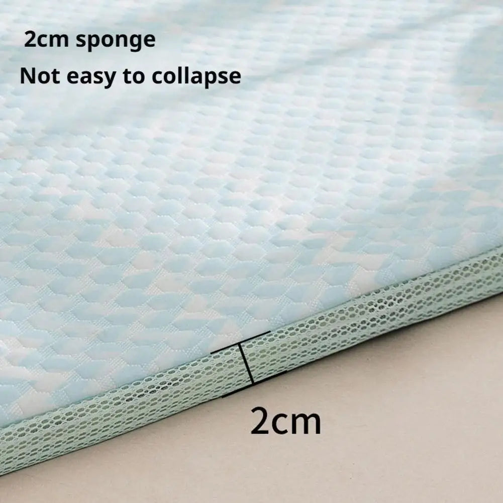 Spring and Summer Upgraded Pillow Sofa Pet Nest, Ice Silk Cat and Dog Cooling Pad, Washable Bottom Waterproof and Anti slip