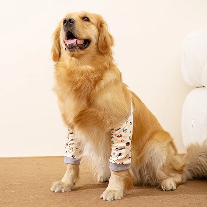 New Dog Knee, Leg, and Elbow Protective Clothing - Large Dog Wear resistant and Dirty Joint Protective Cover - Pet Clothing