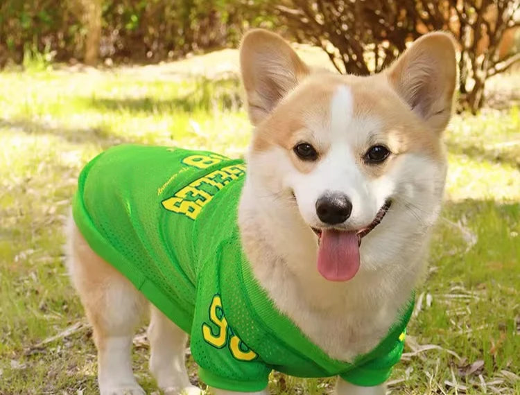 Summer Pet Dog Cooling Vest Fashion Soft Clothing Summer Casual Shirts Small Medium Large Dogs Puppy French Bulldog Pet Clothes