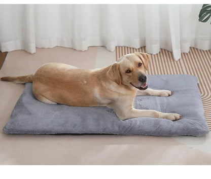 Dog Bed Short Plush Pet Heated Sleeping Mat Cats And Dogs Cute Pet Mat Blanket Thickened Sleeping Mat Small Large Dog Pet Suppli