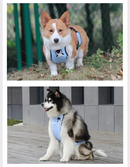 Dog Belly Cover Breathable Dog Cloth Anti-Dirty Waterproof Belly Bands Washable Pet Cloth Indoor Outdoor Dog Apron Pets Costumes