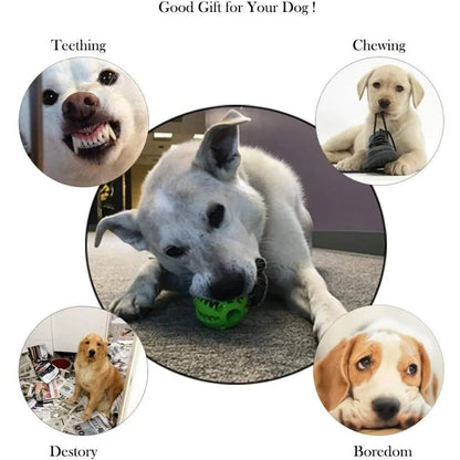 Dog Rope Ball Bite Resistance Training Ball with Rope Interesting Puzzle Teething Toy for Molar Teeth Cleaning Boredom Relieving