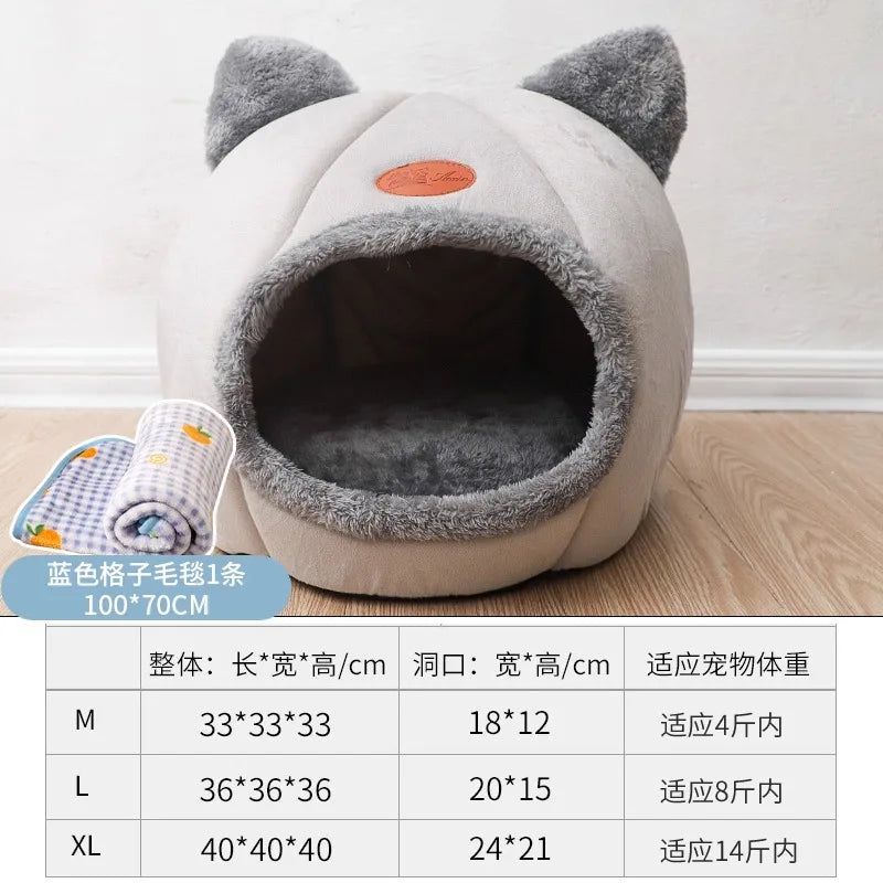 the TEDDY DOGHOUSE - Doghouse, All-Season Universal Dog/Cat House, Closed Pet House, Teddy Doghouse Products, Detachable and Washable