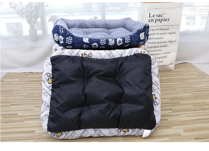 Pet Large Dog Bed Warm House Candy-colored Square Nest Pet Kennel For Small Medium Large Dogs Cat Puppy Plus Size Dog Baskets ﻿