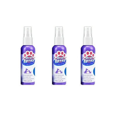 the ORAL SPRAY - Pet Teeth Cleaning Spray, Oral Care, Remove Tooth Stains, Keep Fresh Breath for Cats and Dogs, Whitening & Remove Bad Breath