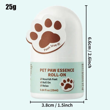 the ROLL-ON PAW BALM - Roll-On Paw Balm, Moisturizing Dog Paw Balm, Dog Paw Soother Balm, Dog Paw Protector Moisturizes & Soothes Irritated Paws Cream