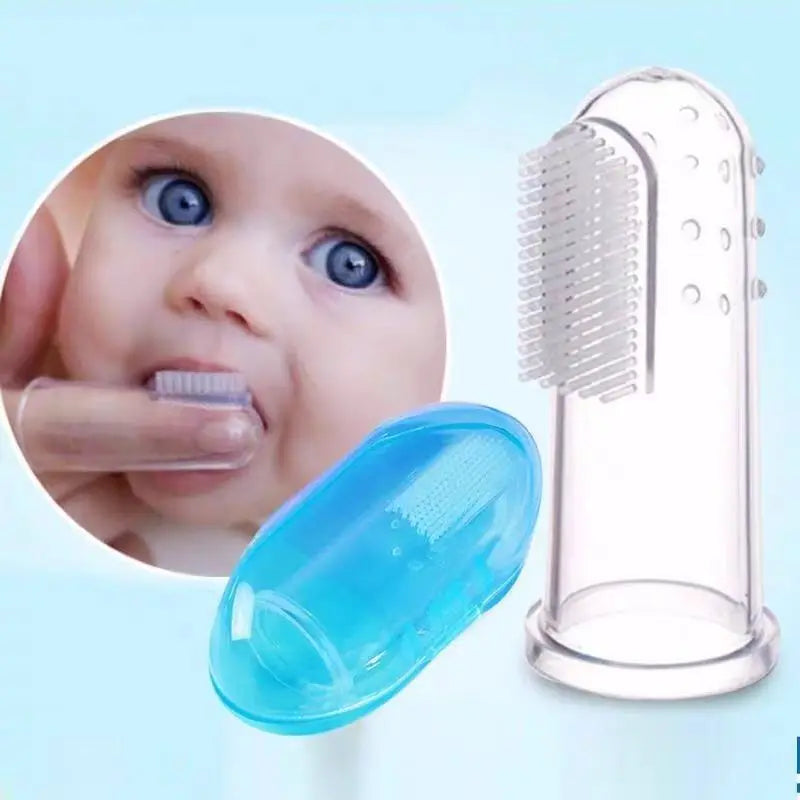 the SMILECUFF FINGER BRUSHES - Silicone Soft Pet Finger Cuff Toothbrushes, Dog Brush - Bad Breath, Tartar Teeth, Care Tool, Cat/Dog Cleaning Scrub, Silica Gel Pet Supplies