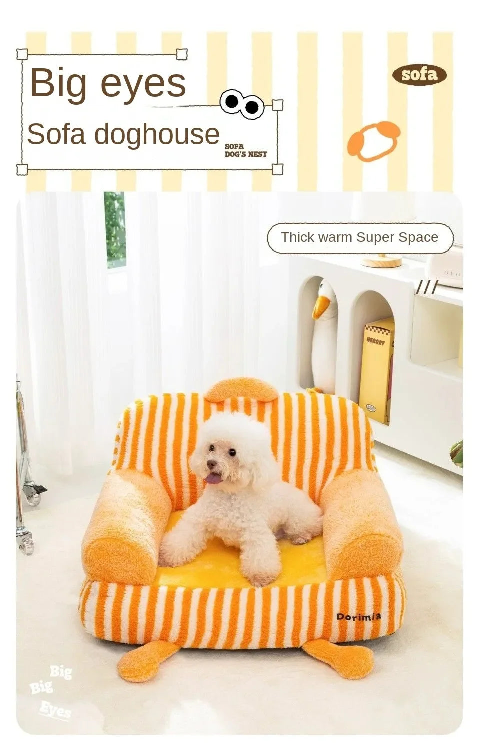 Kennel Universal in All Seasons Small and Medium-sized Dogs Removable and Washable Dog Bed Small Teddy Sofa Pet Accessories