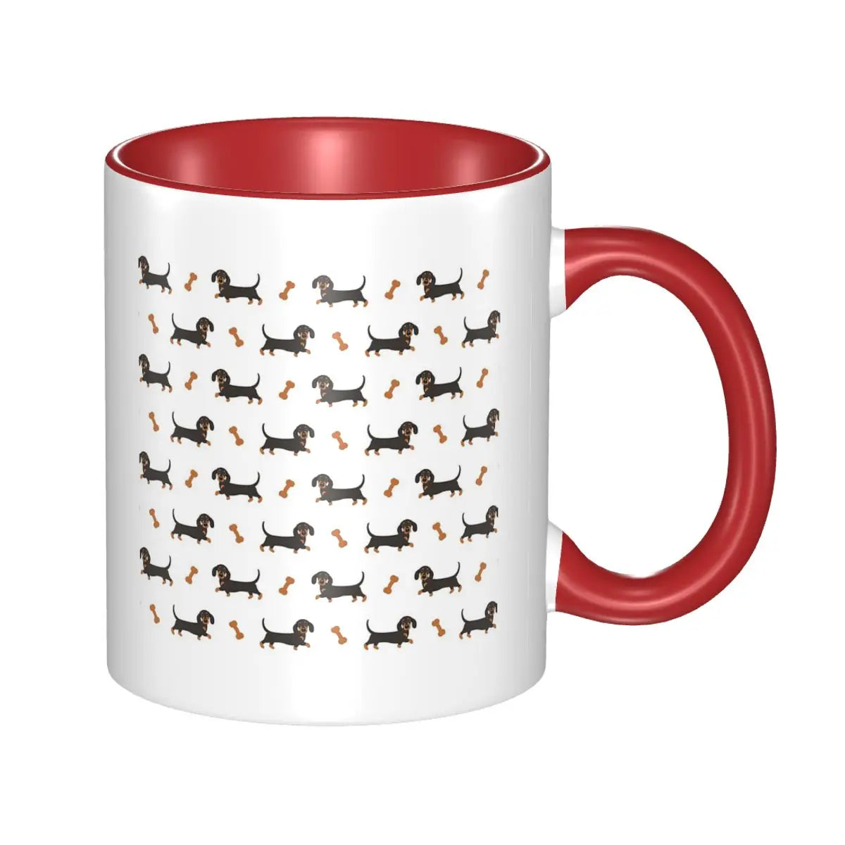 Black And Tan Dachshund Sausage Dog Mug Funny Ceramic Coffee Cups Tea Mugs Milk Cup Drinkware Gift for Woman Man