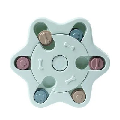 the BRAINBOWL ENRICHMENT PLATE - Pet Toys, Cats and Dogs Relieving Boredom, Feeding Plates, Slow Food Bowls, Interactive Brain Training, Feeding Equipment