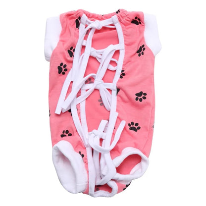 Pet Cat Recovery Surgical Costume Pet Dog Sterilization Clothes Pet Physiological Pants Anti-licking Vest for Abdomen Protect