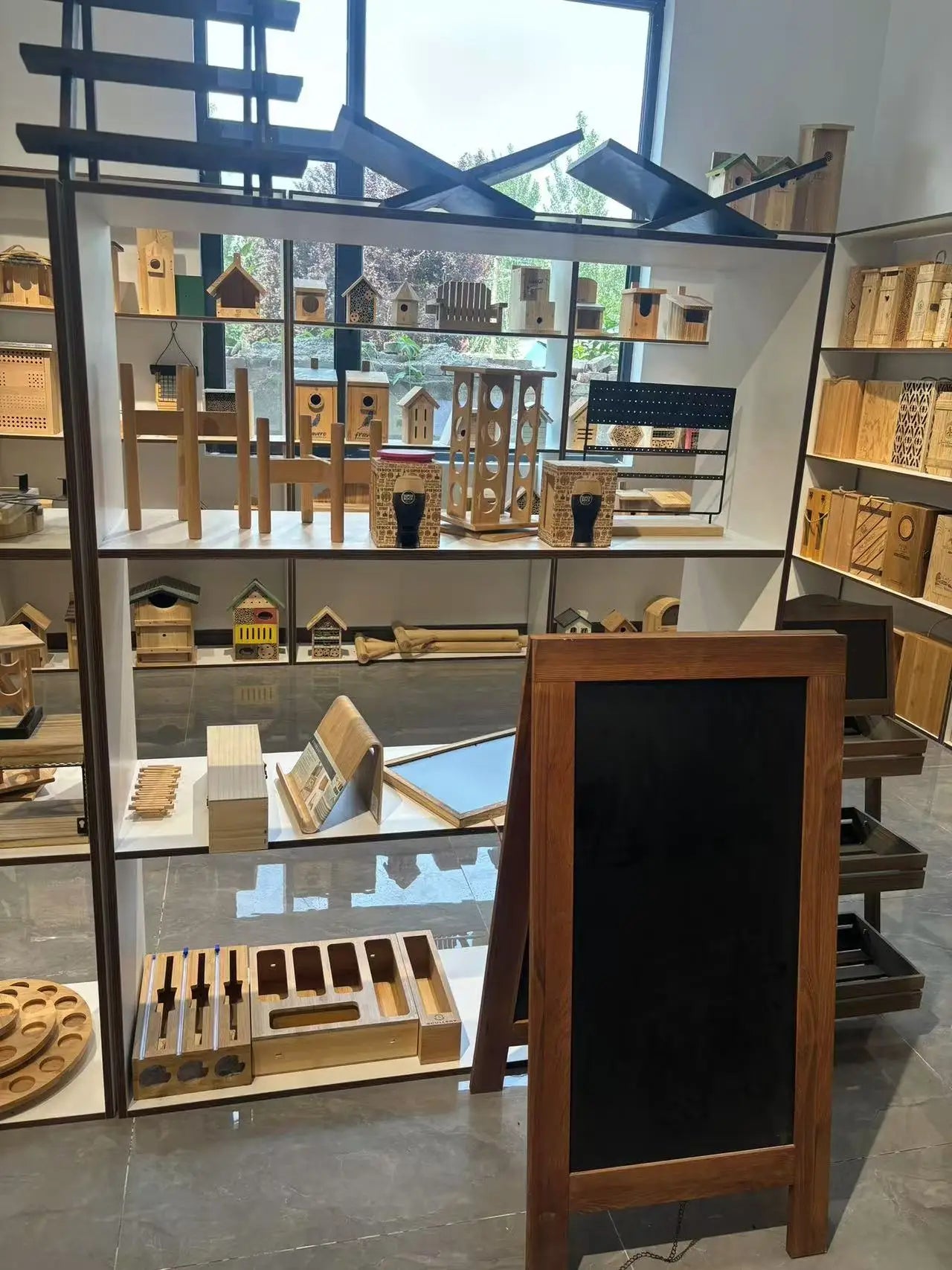 Reinforced Anti-Biting Dog Kennel Sturdy and Durable Wooden Round Pipe Dog Cage with Detachable Wheels Pet Bed