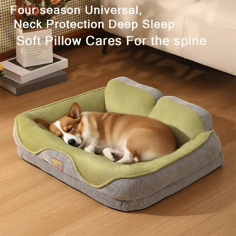 1PC Crystal Super Soft Corduroy Pet Products Cushions  Accessories Dog All Houses Supplies Things Accessory House Beds/cama Gato