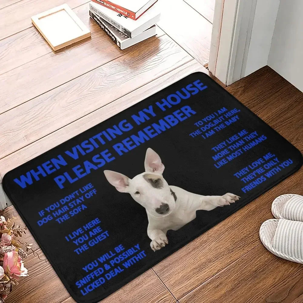 Beagle Dog Doormat Non-Slip Kitchen Bath Mat Living Room Door Floor Entrance Carpet Rug