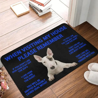 Beagle Dog Doormat Non-Slip Kitchen Bath Mat Living Room Door Floor Entrance Carpet Rug