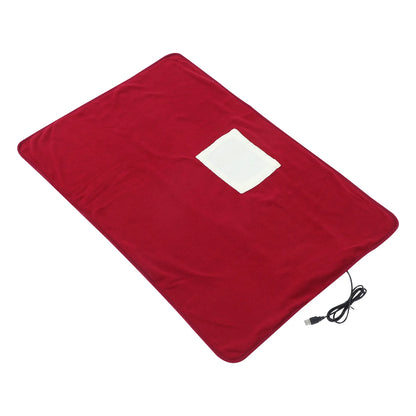USB Pet Heating Mat Electric Blanket Dog Cat Warmer Pad for Home Use Pet Heating Pad Dog Warmer Mat USB Heater