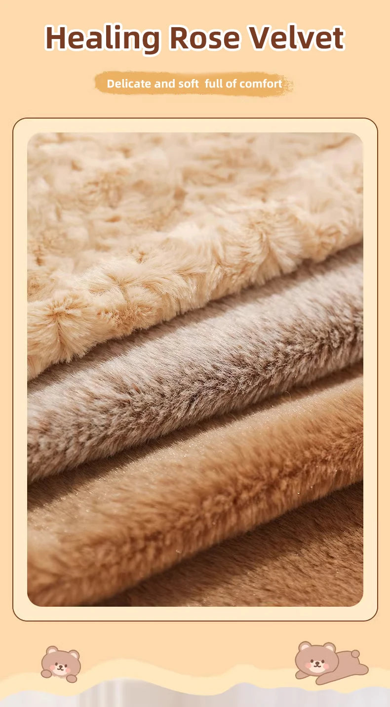 HOOPET Modern Plush Pet Kennel Sofa,Thick Plush Dog Kennel,Cat Kennel,Comfortable Warm Pet Sleeping Bed,Luxury Pet Home