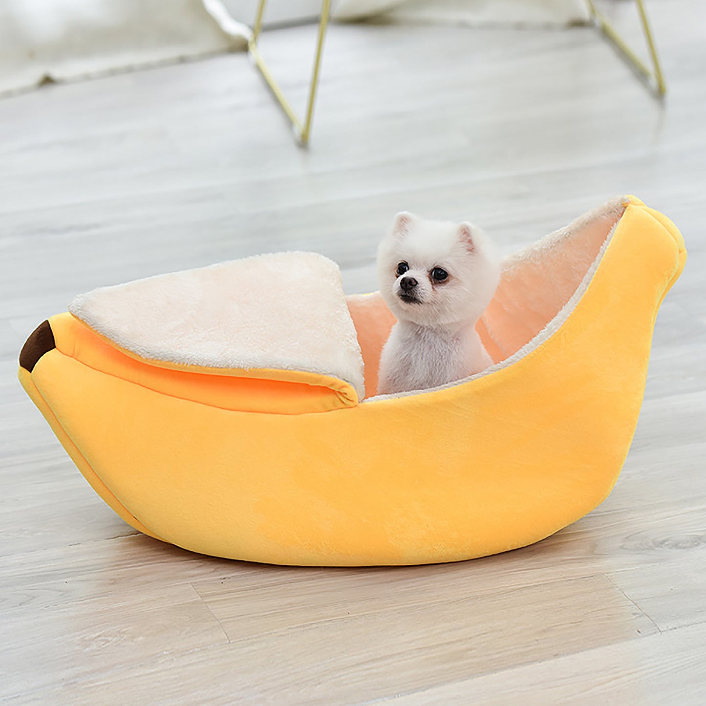 Creative Banana Cat Bed House Funny Cute Cozy Cat Mat Beds Warm Durable Portable Pet Basket Kennel Dog Cat Cushion