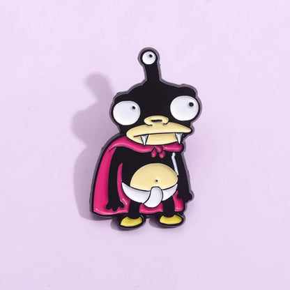 Animal Brooch Cute Cartoon Yellow Dog Metal Badge Small Accessories Wholesale Decorative Brooches Hat Pins for Backpacks Cap Pin